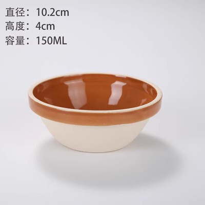 湘菜碗蒸饭碗土陶蒸笼饭碗饭店专用钵仔碗陶瓷饭钵蒸菜碗蒸饭土碗|undefined