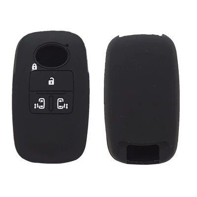 Suitable for Toyota Dafa TantoLA600S 150S800S remote control key case car key silicone case (Car Keys) - 4-keys-black