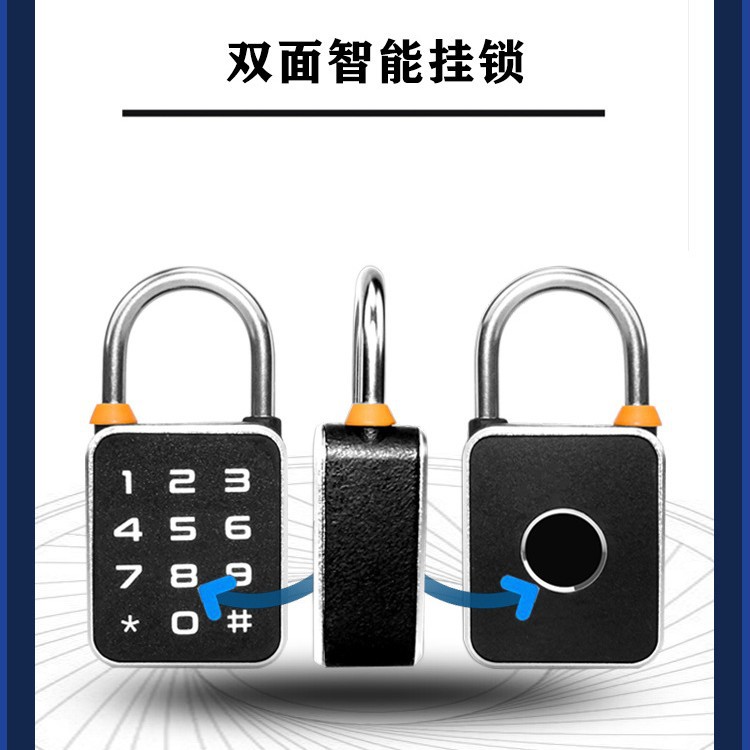 Candado de huella digital L3 + Bluetooth, candado inteligente con aplicación tuya de graffiti, cerradura de gabinete con huella dactilar, cerradura de gabinete, cerradura antirrobo para dormitorio