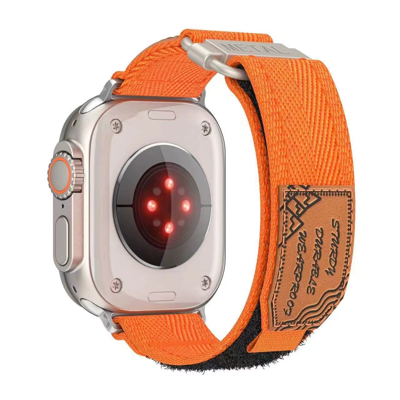 Совместимо с Apple Watch 3 4 5 6 7 8 9 серия SE, ремешок, ремешок для iWatch из нейлона/кожи по торгам