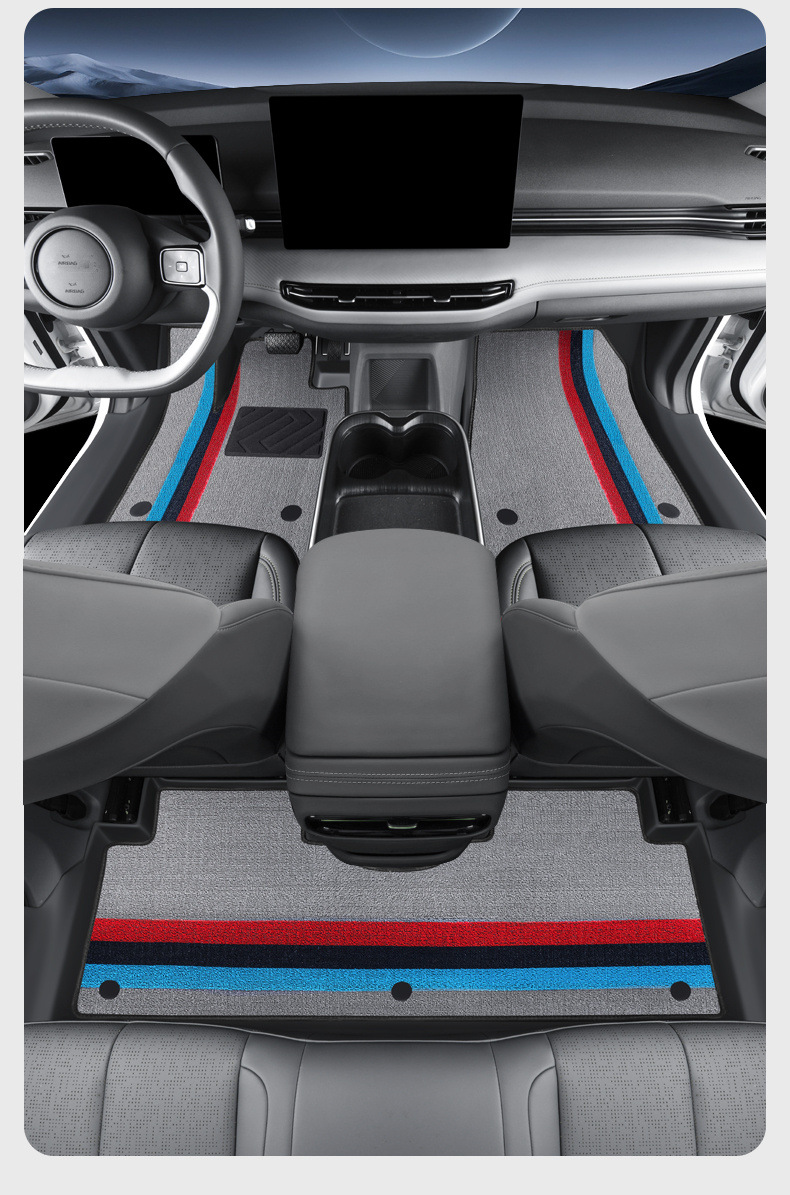 Tpe Door Sill Covers for Mg Mg4, 26 Models, Mg Mg4 Pure Electric Full Surround Car Floor Mats for Modification and Decoration