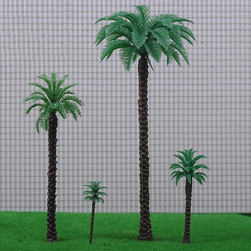 Crab Kingdom DIY Building Sandbox Building Model Materials Scene Production Model Tree Trunk Coconut Tree No
