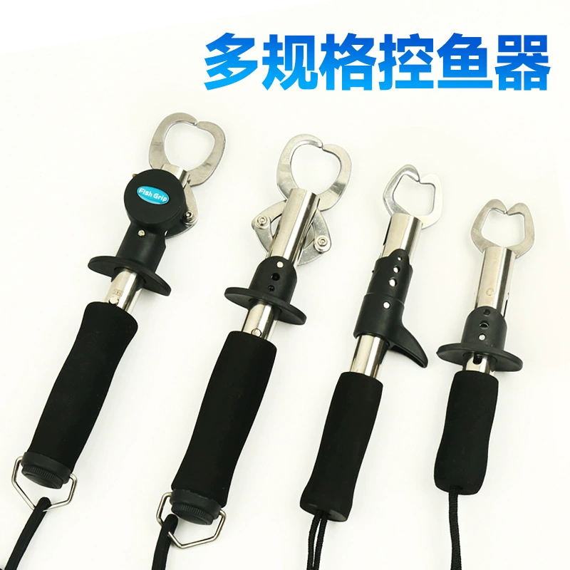 Устройство контроля рыбы плоскогубцы из нержавеющей стали с линейкой с зажимом для рыбы со шкалой многофункциональный зажим для ловли рыбы рыболовные принадлежности оптом