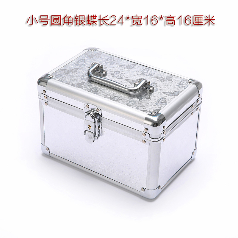 Plato plateado redondeado pequeño de doble capa