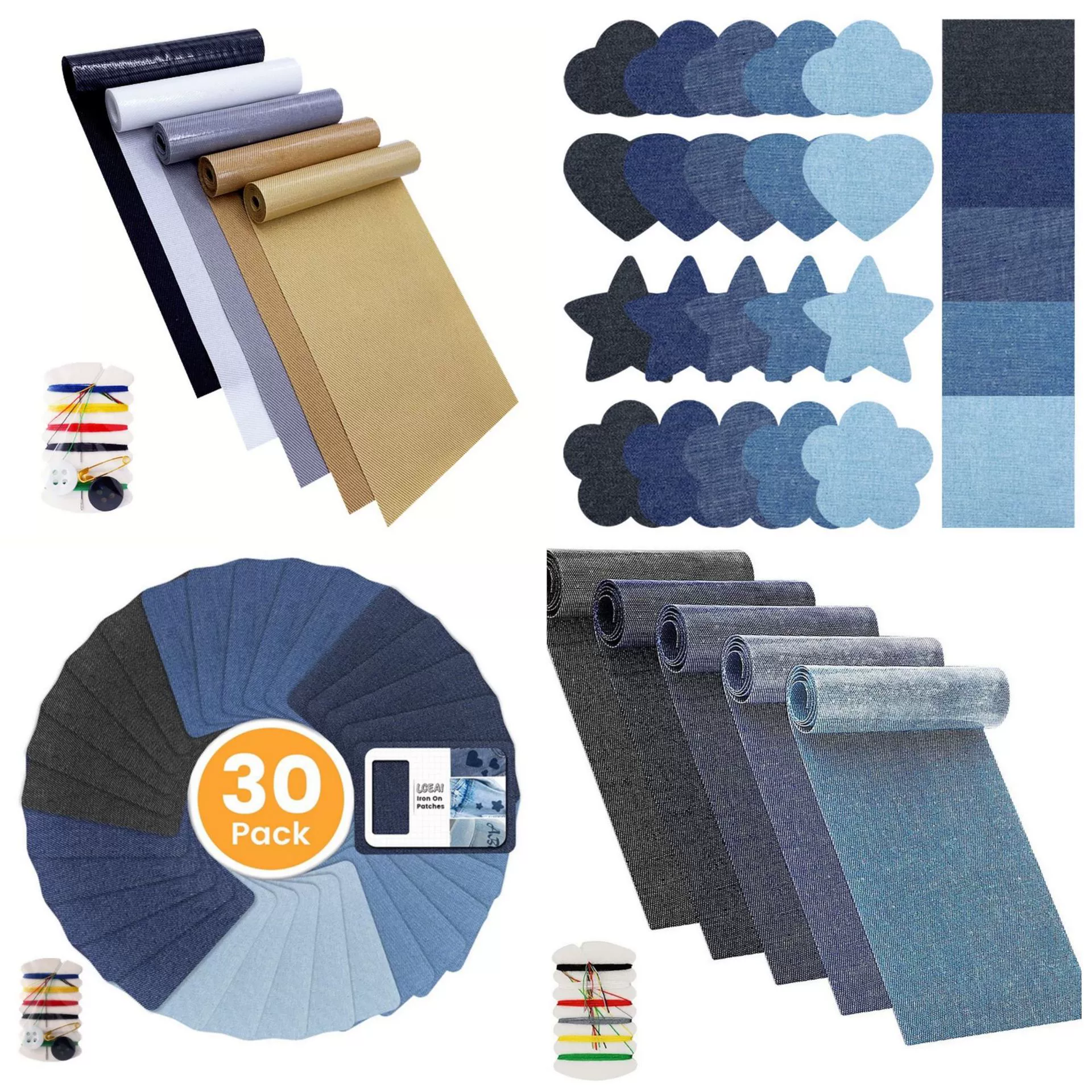 Прямоугольная джинсовая наклейка рулонная имитация джинсовая наклейка одежда diy обрезать мультяшный рисунок гладильная наклейка