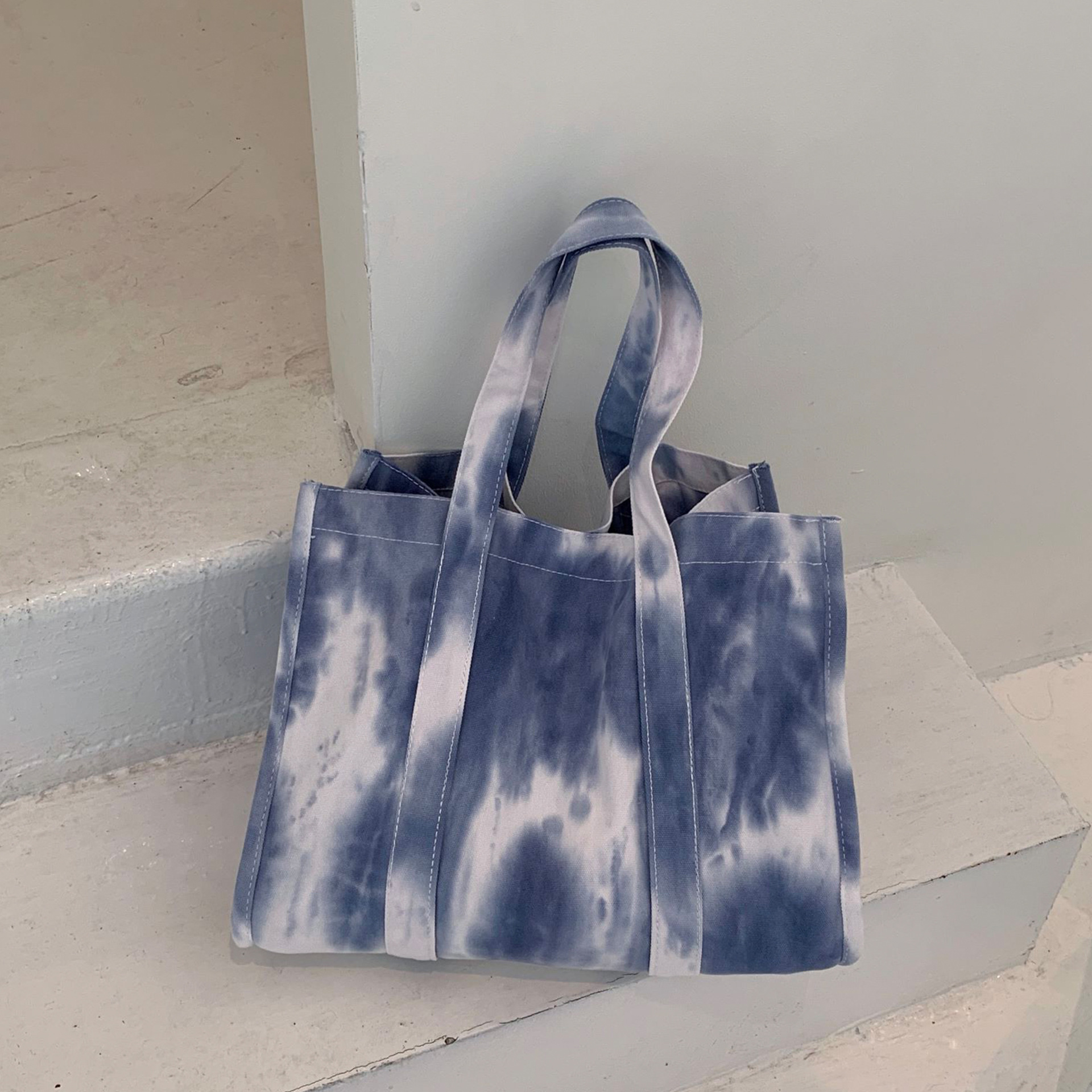 Tie Dye Kosmetiktasche Reise-organizer Boho Chic Regenbogen Etui_voghion.com