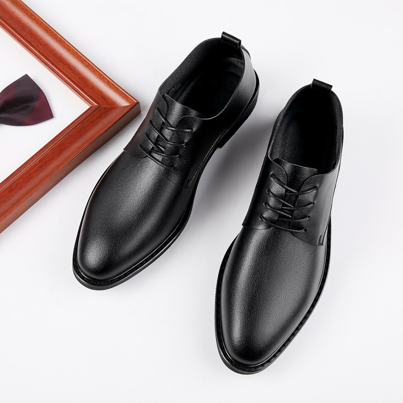 2026 New Spring/Summer Formal Leather With Internal Height Increase, Business Casual Men's Shoes, Youth Comfortable Sole_vogvips.com