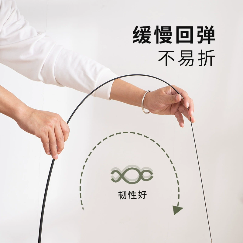 Древесная палочка для кошек Оптовая телескопическая палка Перья для замены головы Регулировка телескопическая палочка для кошек Рыбалка игрушка для кошек игрушка для кошек