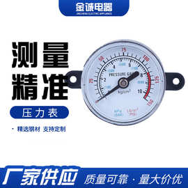 0-150Mpa轴向耐震压力表 打气筒压力表 电瓶车胎压压力表
