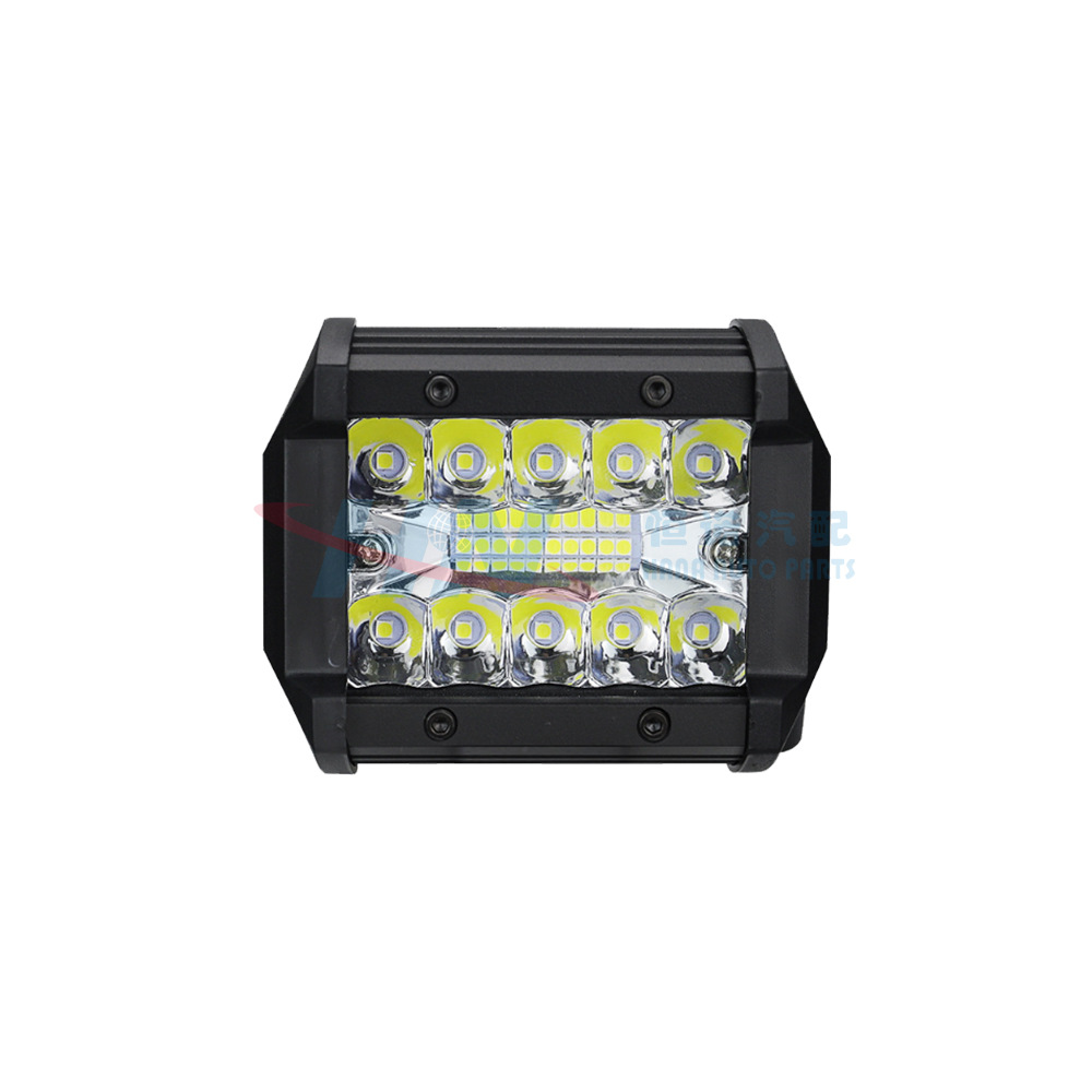 Coche LED luz de trabajo nuevo de tres ojos 4 pulgadas 20LED 60W vehículo todoterreno proyector modificado