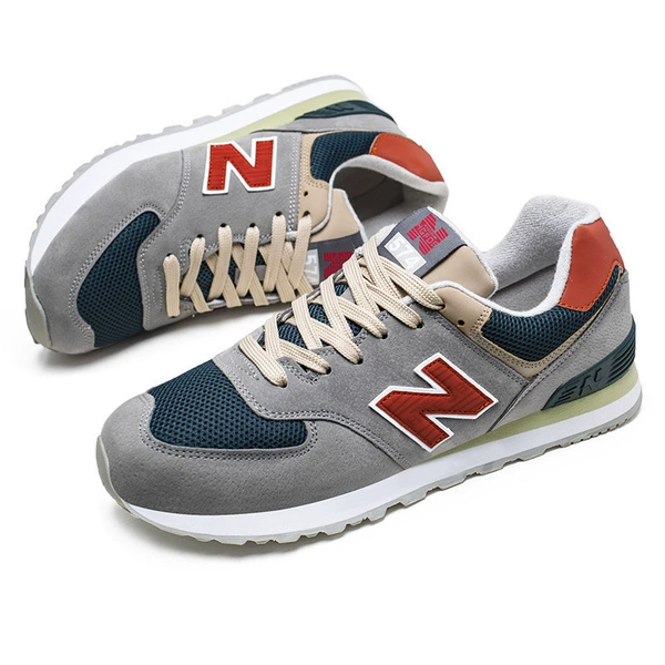 574 charcoal gray orange