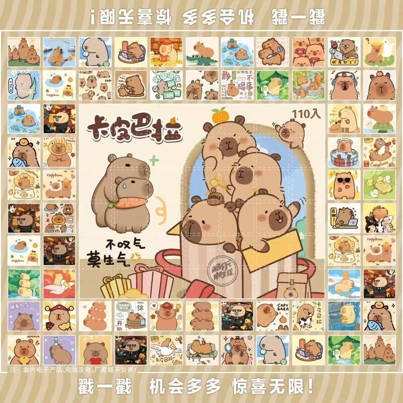 人気のカピバラ 110 穴 Le Nezha ブラインドボックス ポケポケ ストール サプライズ 子供のおもちゃ ギフト ブラインドバッグ|undefined