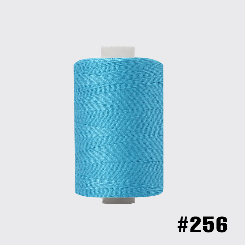 1000 yardas de hilo de poliéster de alta velocidad combinación de colores hogar hilo de coser mano hilo pequeño hilo fino dos hilos 402 hilo de coser