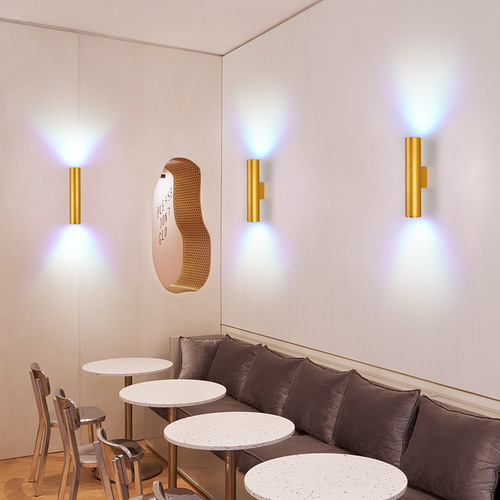 Modern bedside reading lamp living room aisle staircase wall restaurant exhibition hall simple wall lamp