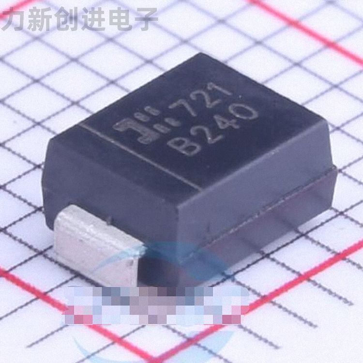 B240-13-F封装SMB(DO-214AA)肖特基二极管