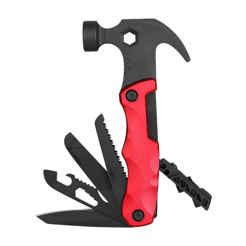 Wholesale Amazon Multi-Functional Claw Hammer, Life-Saving Hammer, Car-Mounted Survival Tool, Multi-Use Outdoor Tool Pliers with Hammer