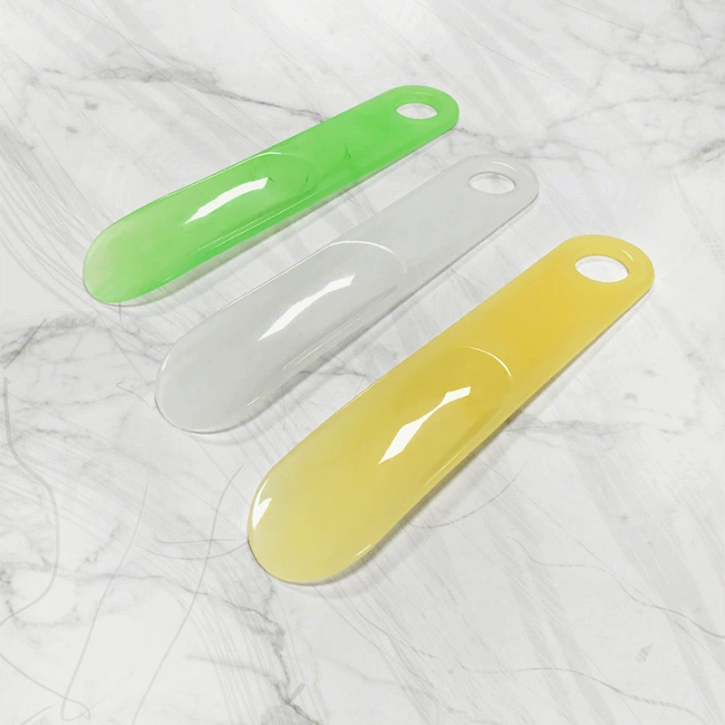 19 см короткая обувь Съемник портативная обувь полупрозрачный жидкий узор уникальная форма обуви перекачки небольшой пластиковый башмак