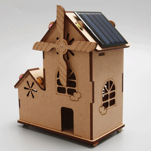 diy solar hut science experiment children's gifts handmade small production primary school students kindergarten toys wholesale
