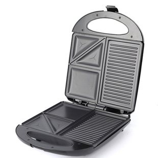 Cross-border multi-function breakfast machine light food machine toaster large toast toast waffle toaster wholesale