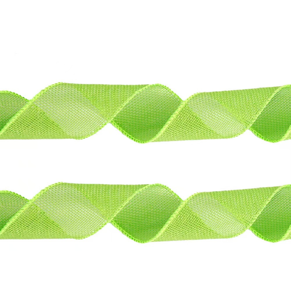 Decoraciones de Pascua de primavera lino de color sólido cintas de color fiestas decoraciones de arco DIY