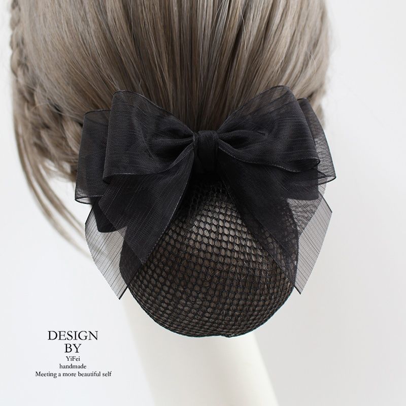 T 스트리머 원사-블랙-파인 메쉬