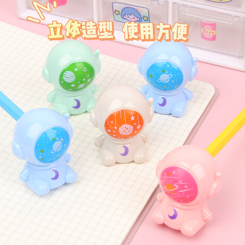 Dibujos animados mini lápiz sacapuntas Escuela Primaria kindergarten creativo lápiz sacapuntas niños sacapuntas lindo papelería al por mayor