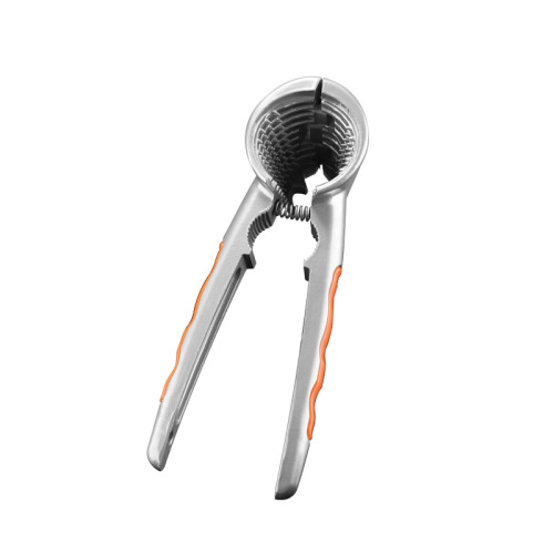 Household nut clip aluminum alloy funnel walnut clip walnut artifact peeling walnuts multifunctional walnut clip wholesale
