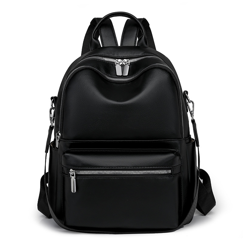 Mochila coreana universal PU para mujeres 2026 nuevo viaje casual mochila de viaje de mujer mochila de estudiantes de gran capacidad
