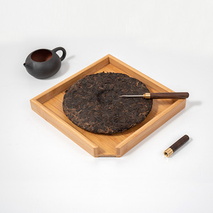 Заводская оптовая бамбука бамбука чайная тарелка с твердым деревом чайная тарелка чайная чай
