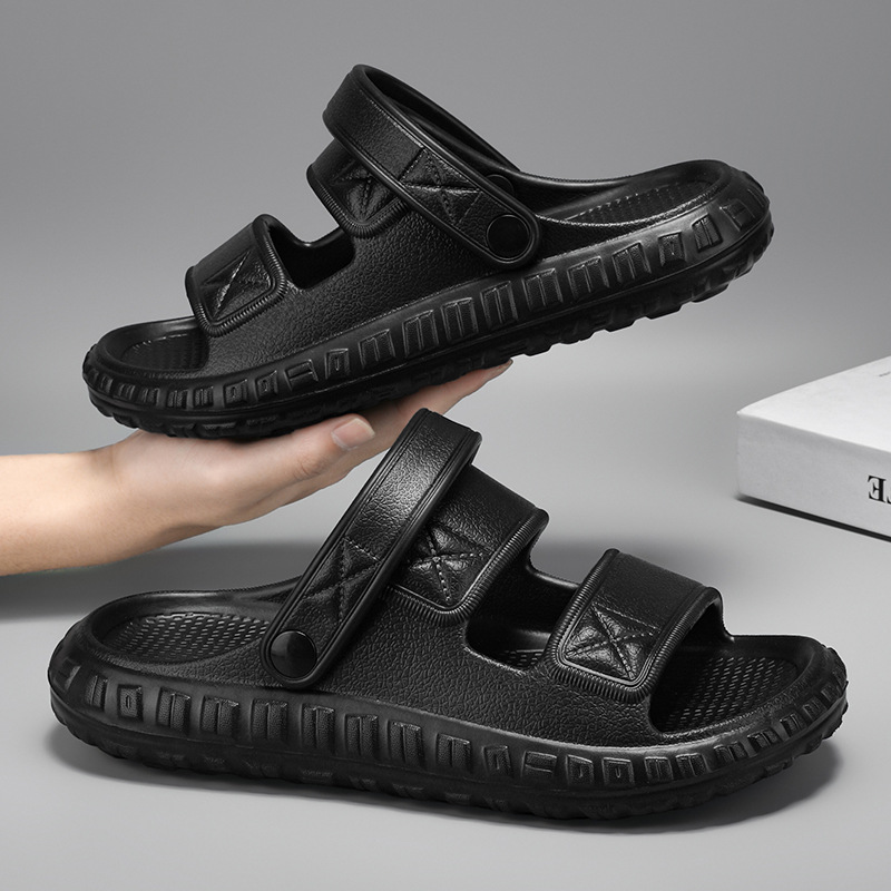 Sandalias para hombres de verano nuevas zapatillas de playa casuales simples zapatillas antideslizantes EVA zapatillas para hombres
