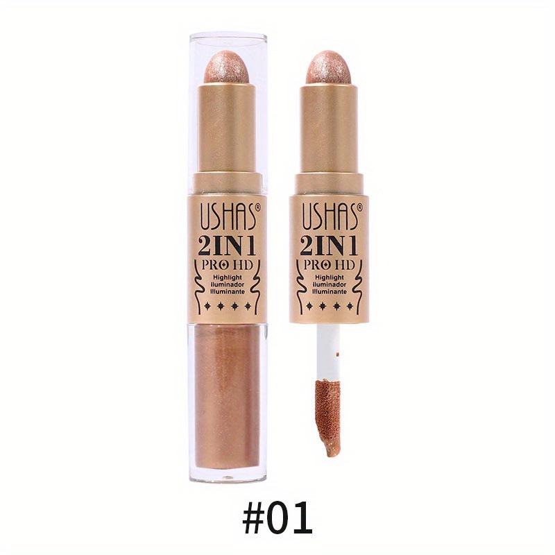 USHAS Transfronterizo Spot Highlight Liquid + Highlight Strap Contour Bar Concelador Mat Perla FS352A
