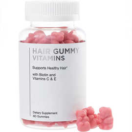 头发软糖 Hair Gummy 水果维生软糖批发加工 支持O E M贴 牌定 制