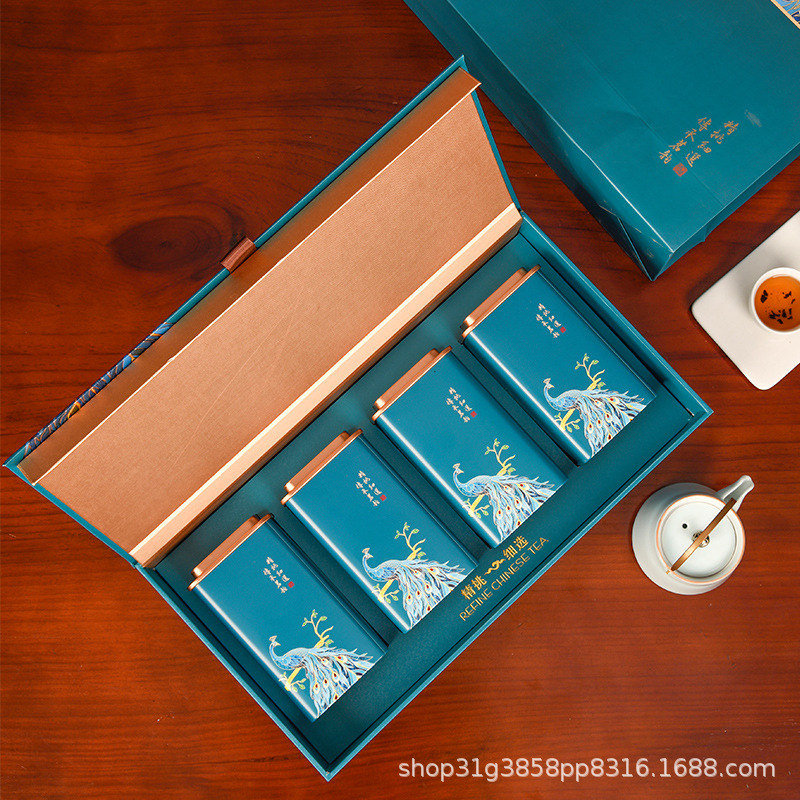 茶叶礼盒装空盒半斤一斤装通用红茶绿茶茶叶罐碧螺春包装盒茶叶盒
