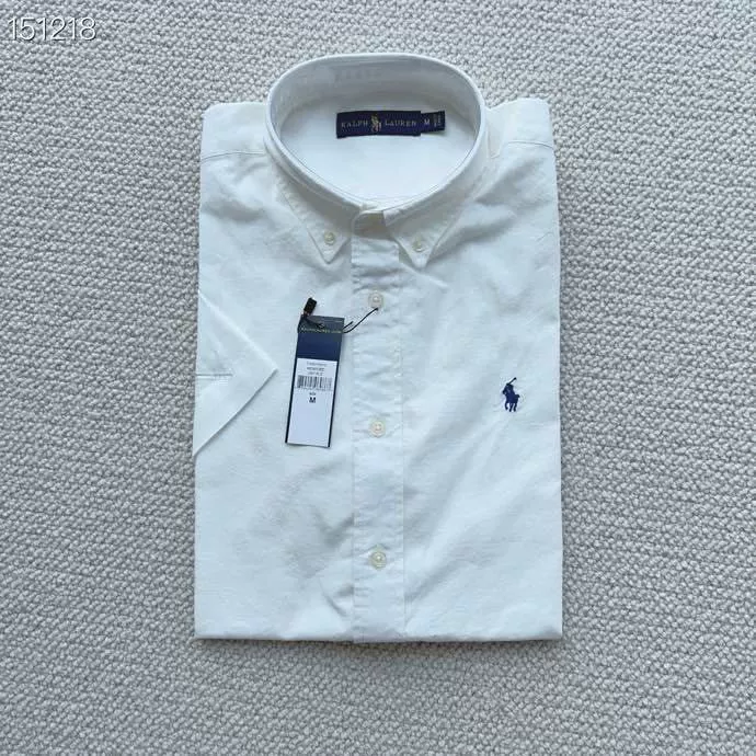 Ralph Lauren, лошадь для отдыха, хлопковая дышащая рубашка для мужчин и женщин, американский стиль, с коротким рукавом