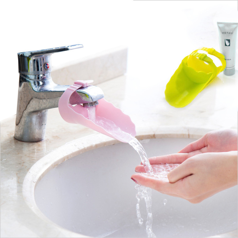 Faucet Extender for Kids, Universal Splash-Proof Water Guide Connector for Children's Handwashing