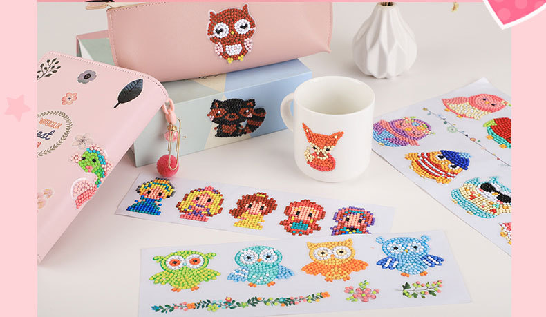 Cute Cartoon Resin Diamond Drawing display picture 1