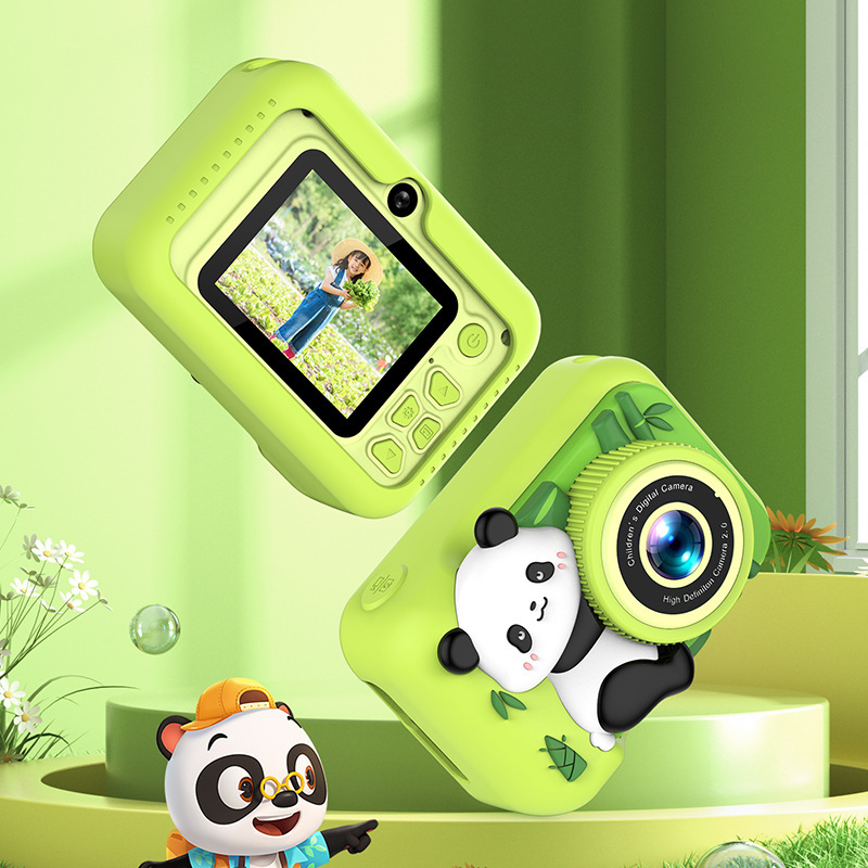 Nuevas impresoras transfronterizas para niños adorables mini cámaras digitales HD doble fotoimpresoras de filtro de video