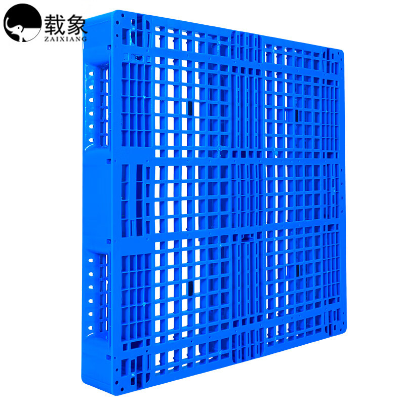 载象川字塑料托盘全新料卡板1200*1200*150 加8根钢管