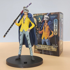 DXF One Piece Wano Country Luffy Sanji Swordsman Kid Trafalgar Law Figure Handmade Model Shelf Accent