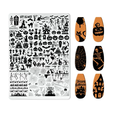 Explosions Super Large Nail Art Egg – Dırnaq bəzəkləri - max-016-with-back-plate