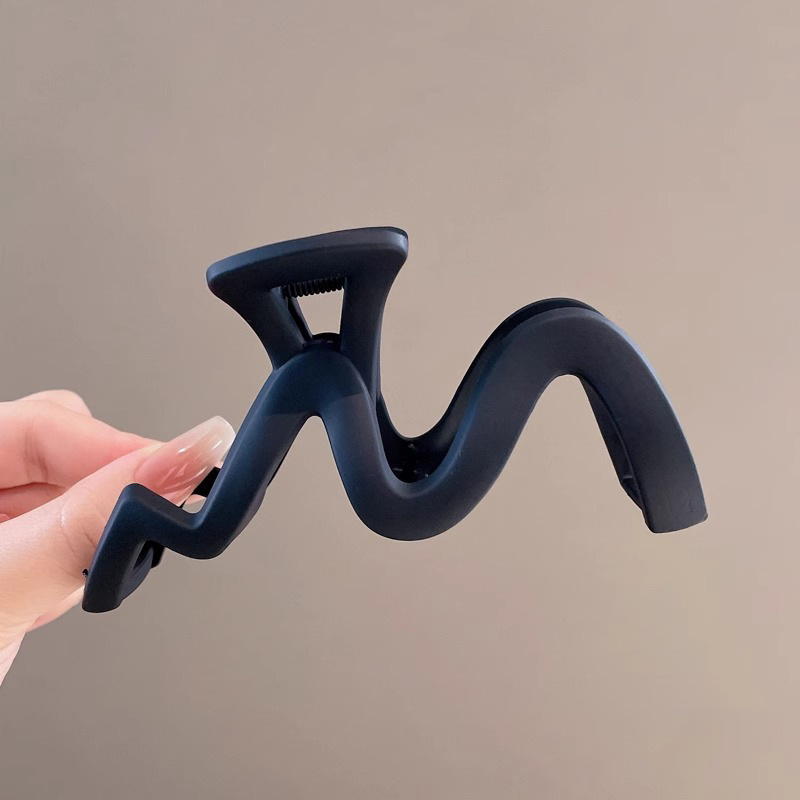 3 # Pinza de agarre mate negro-13CM