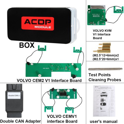 Yanhua Mini ACDP Module12 Volvo Key Programming Support Add