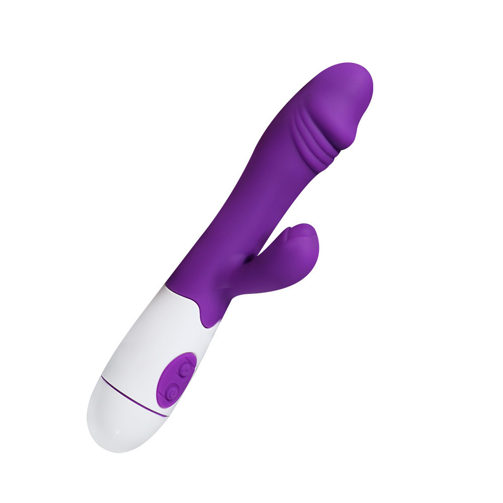 Jiuai G-Spot Vibrator for Women, Silicone Rechargeable Strong Vibration Adult Toy, Rose Red — detail image 12