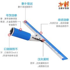 Lan Shi Stainless Steel Glass Cleaner Window Wiper Scraper Squeegee Kitchen Restaurant Desktop Cleaning Tool