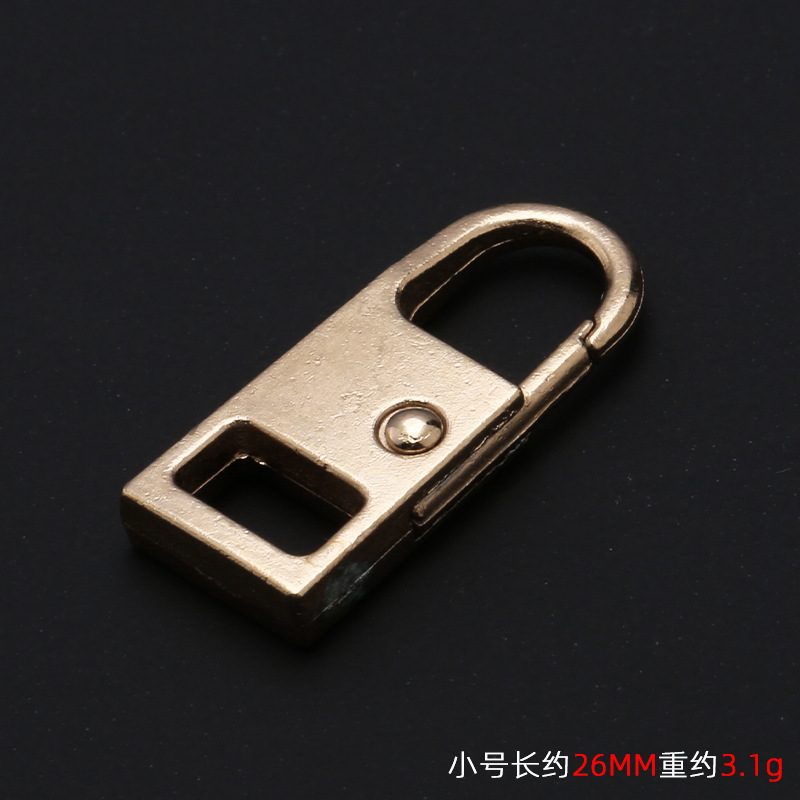 取り外し可能なスプリングジッパープル衣類金属プルタブスクールバッグバッグジッパープルアクセサリー卸売|undefined