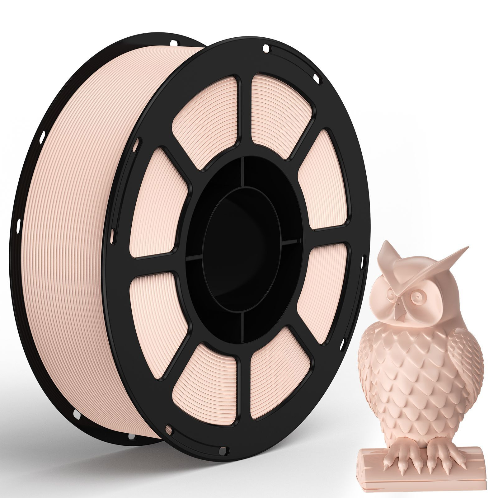 Coredi 3D Printer PETG Material consumible Impresión de alta velocidad 1,75 mm Cinta plana limpia degradable 1KG
