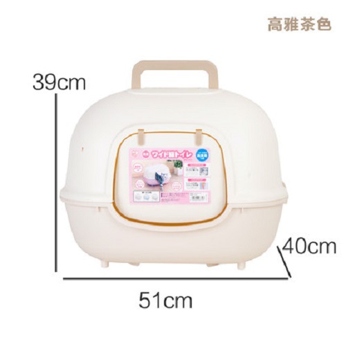 브라운 색상(10kg세 미만의 고양이에게 적합)에는 삽만 제공됩니다.