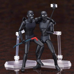 名探侦コナンSP-089 figma真犯人黒衣人可动フィギュアフィギュアアニメ卸