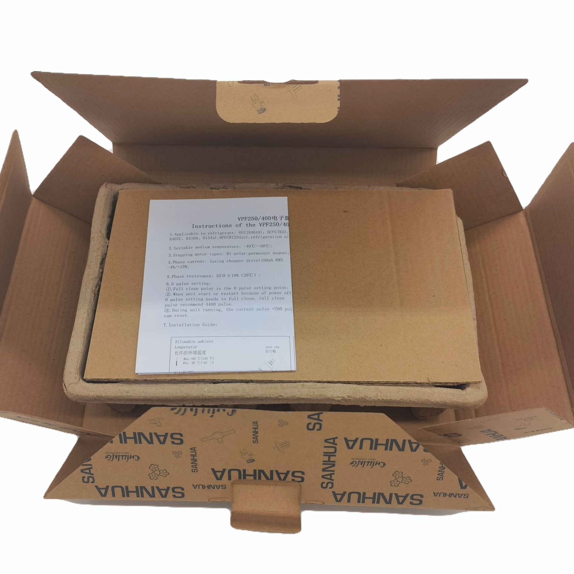 [Fabrica Sanhua] piezas de aire acondicionado válvula de expansión electrónica cuerpo (sin cables) VPF image 5
