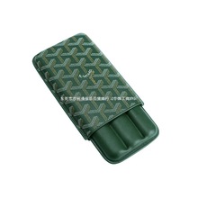 雪茄盒旅行聚会便携雪茄皮套雪茄便携盒狗牙包包正品皮料制清佰乐